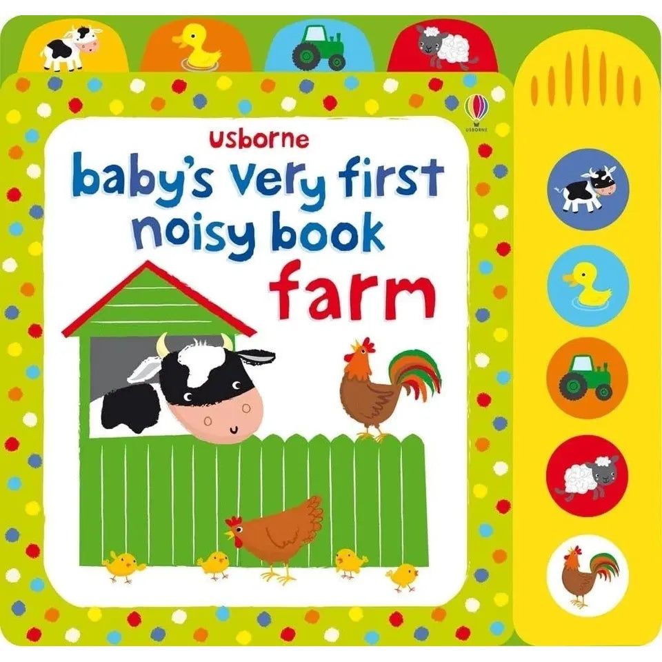Baby's Very First Noisy Book Collection 9 Books Set By Fiona Watt