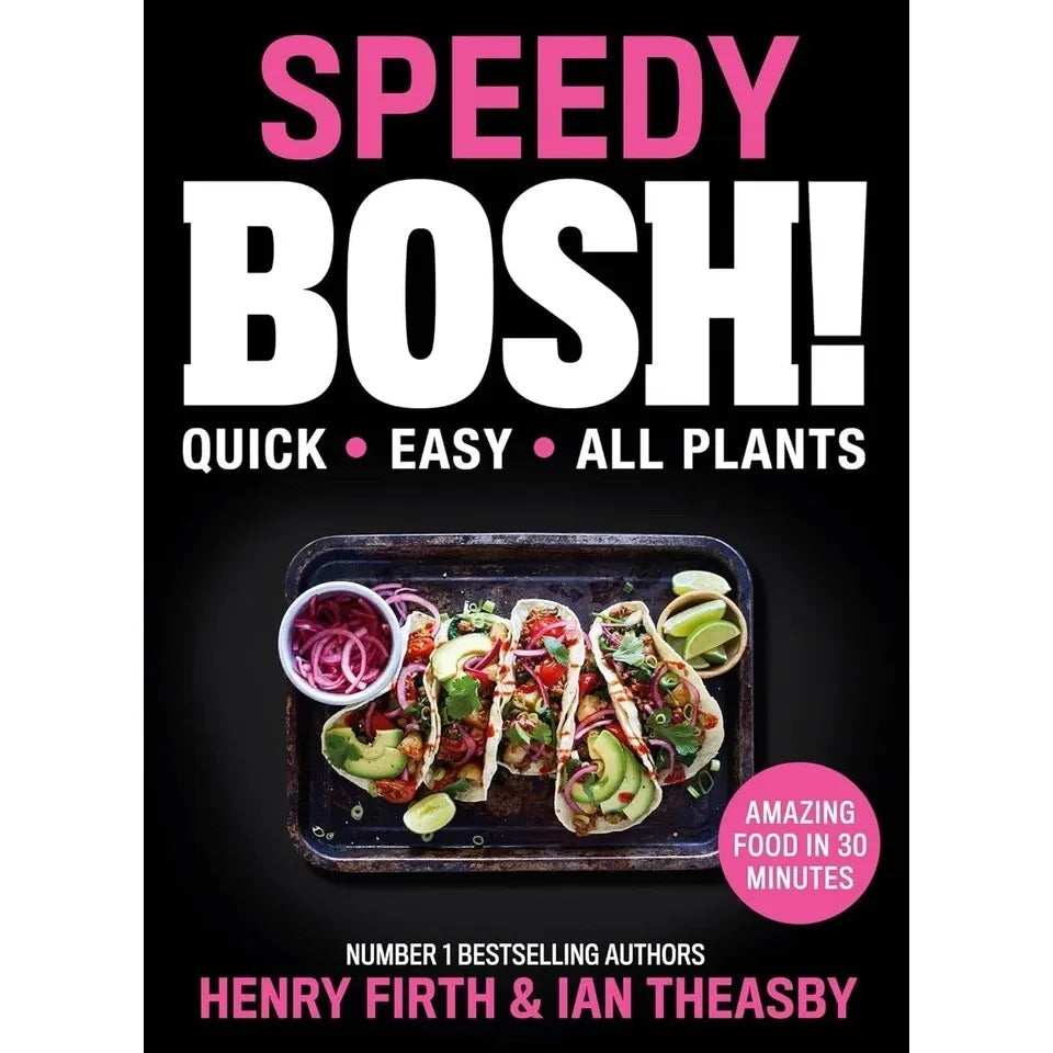 Speedy BOSH! HB,Beginner's Guide to Spanish Cuisine Gabriela Llamas 2 Books Collection Set