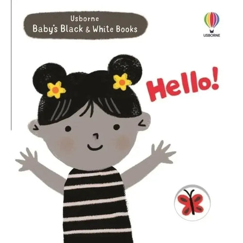 Baby's Black and White Collection 6 Books Set By Mary Cartwrigh( Hello,Bedtime,Animals,Farm,Outdoors)