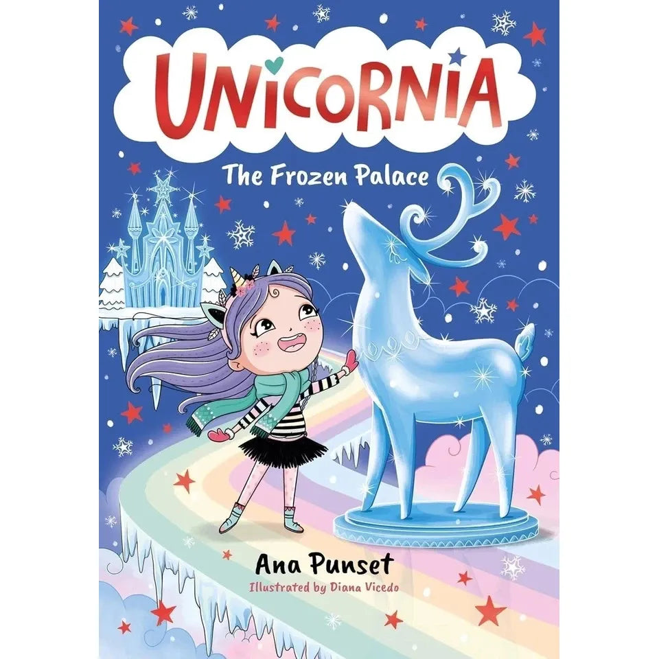 Unicornia Series 5 Books Collection Set By Ana Punset(Learning to Fly,A Magical Birthday,The Cupcake Contest,The Dance Show &The Frozen Palace)