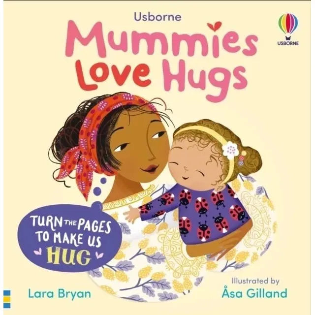 Usborne Huggy Book Collection 6 Books Set(Daddies Love Hugs, Grandmas Love Hugs, Mummies Love Hugs, Bears Love Hugs, Dinosaurs Love Hugs & Monsters Love Hugs)