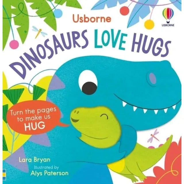 Usborne Huggy Book Collection 6 Books Set(Daddies Love Hugs, Grandmas Love Hugs, Mummies Love Hugs, Bears Love Hugs, Dinosaurs Love Hugs & Monsters Love Hugs)