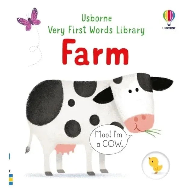 Usborne Very First Words Library Collection 10 Books Set By Matthew Oldham