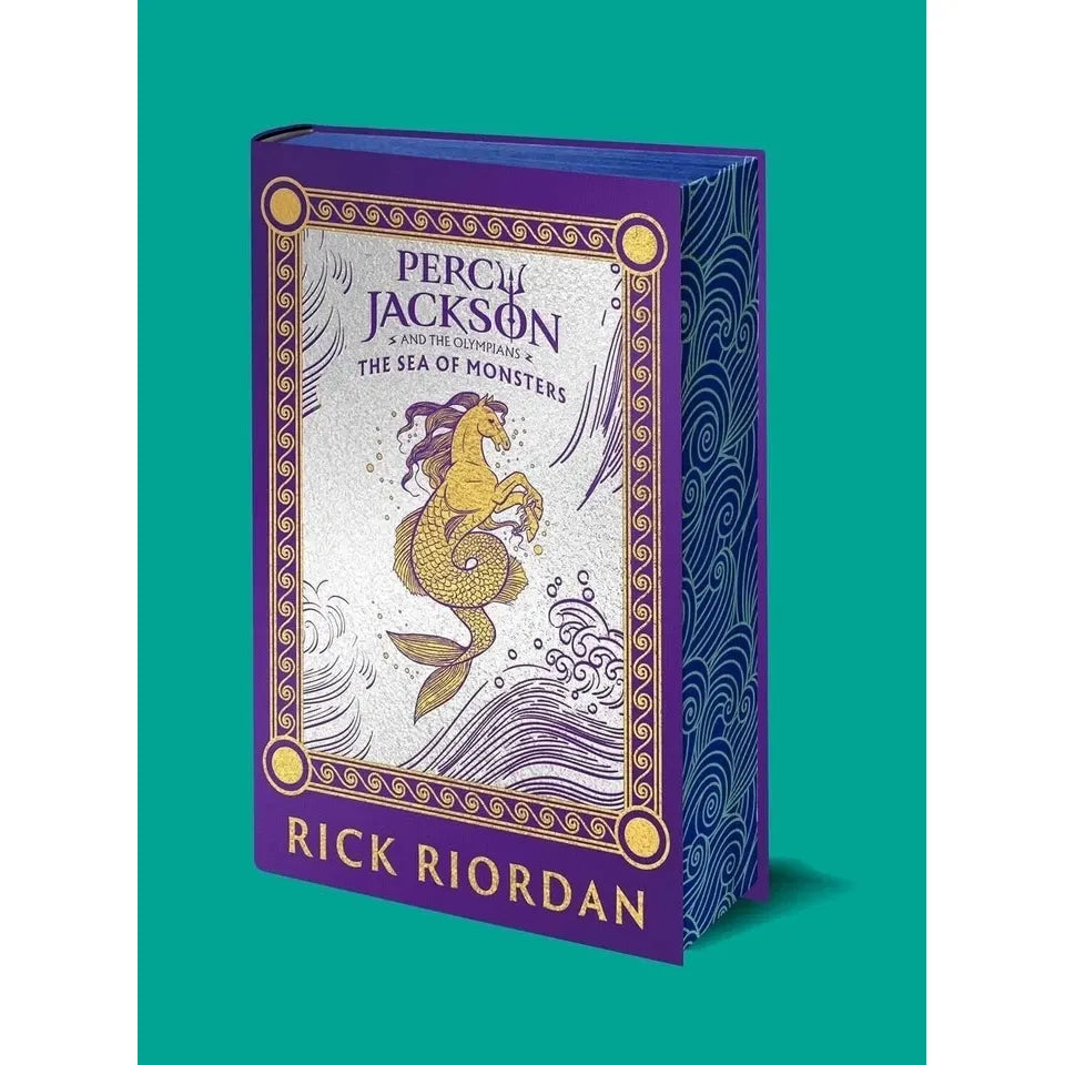 Percy Jackson and the Olympians By Rick Riordan 2 Books Collection Set (The Lightning Thief &  The Sea of Monsters)