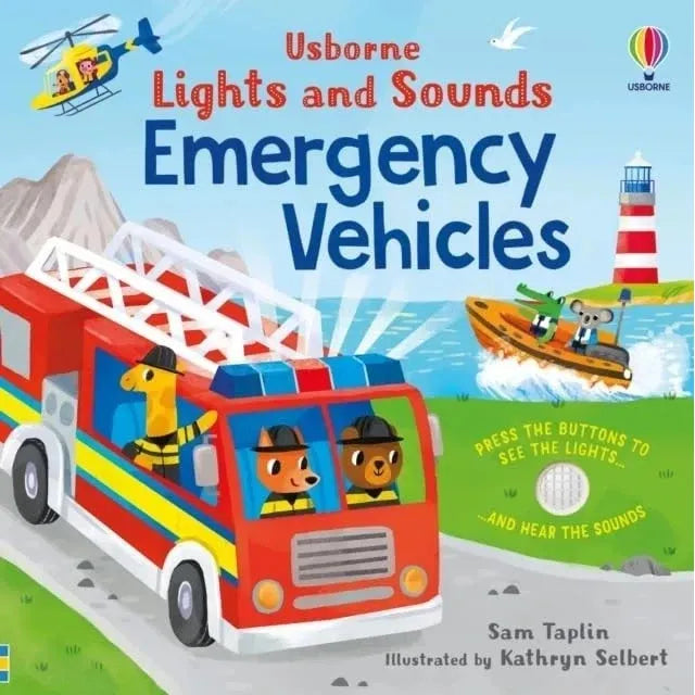 Usborne Lights and Sounds book Collection 5 Books Set By Sam Taplin