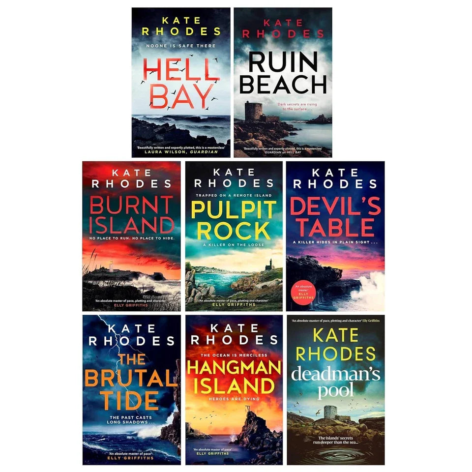 Isles of Scilly Mysteries By Kate Rhodes 8 Books Collection Set