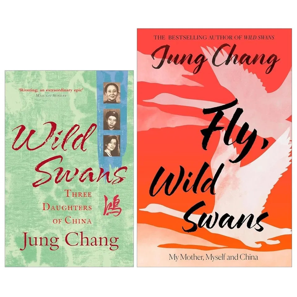 Jung Chang Collection 2 Books Collection Set(Wild Swans: Three Daughters of China & Fly, Wild Swans: My Mother, Myself and China)