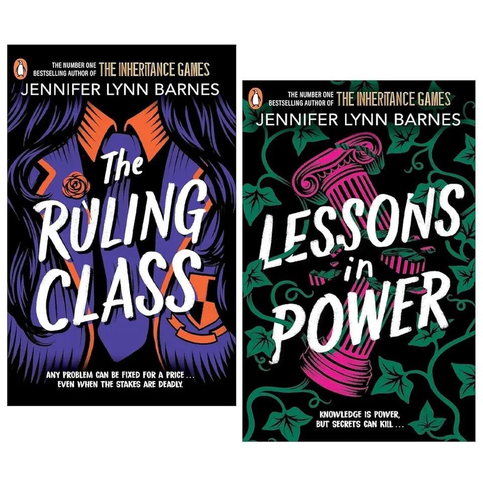 Fixer Series by Jennifer Lynn Barnes 2 Books Collection Set(The Ruling Class &  Lessons in Power)
