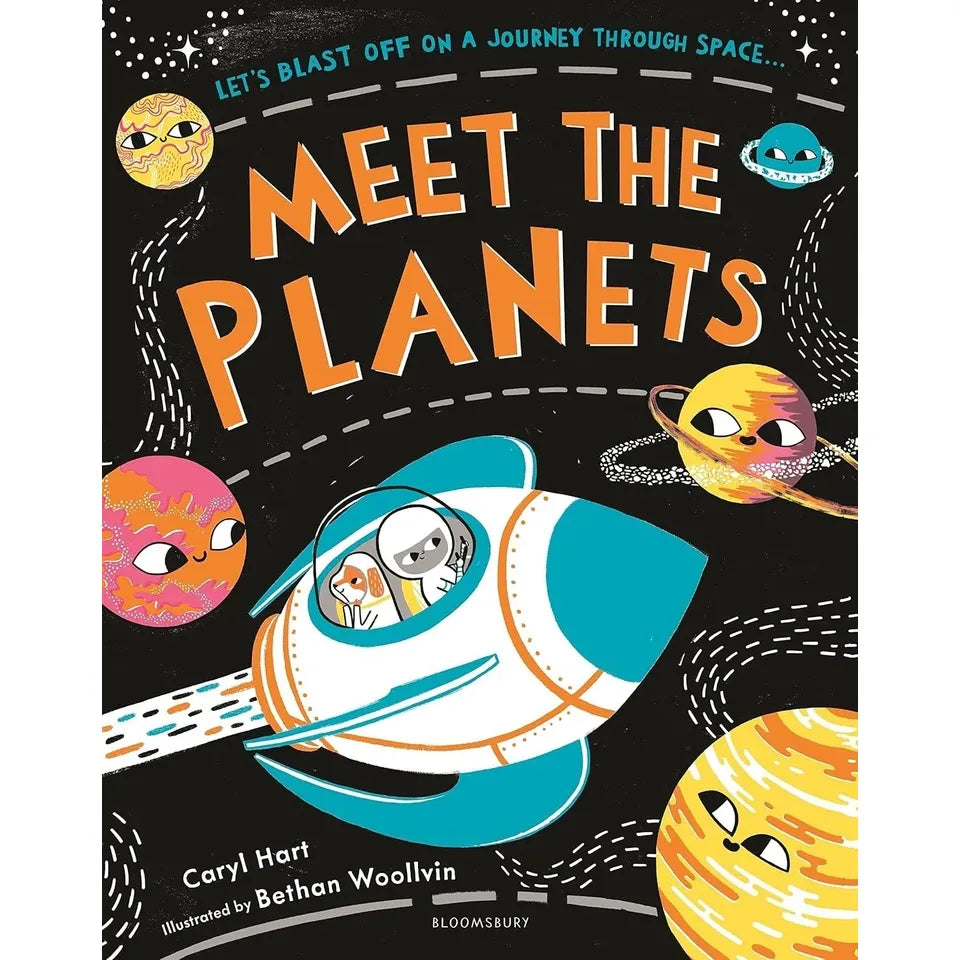 Meet the Series by Caryl Hart 4 Books Collection Set(Meet the Planets, Meet the Oceans, Meet the Weather & Meet the Dinosaurs)
