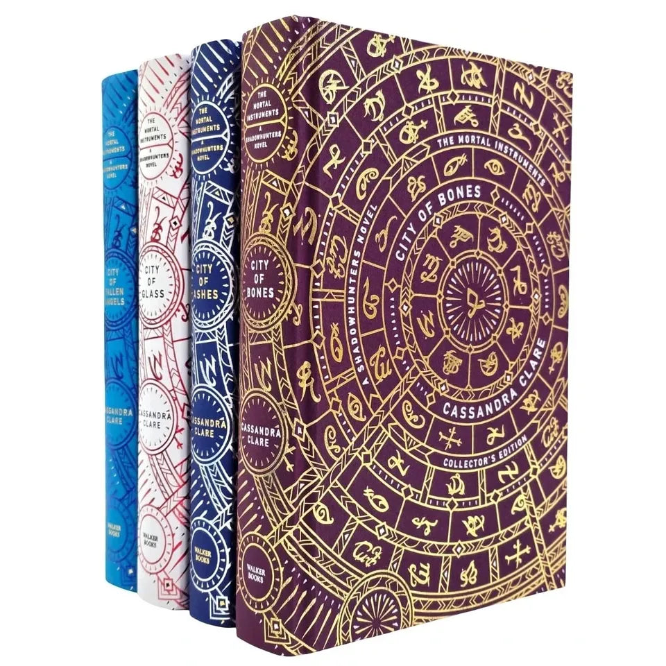 Mortal Instruments by Cassandra Clare A Shadowhunters Novel 4 Book Set