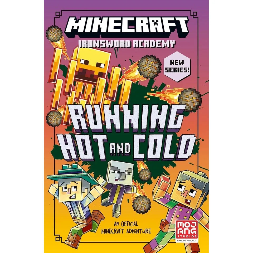 Minecraft Ironsword Academy Series By Mojang AB 3 Books Collection Set