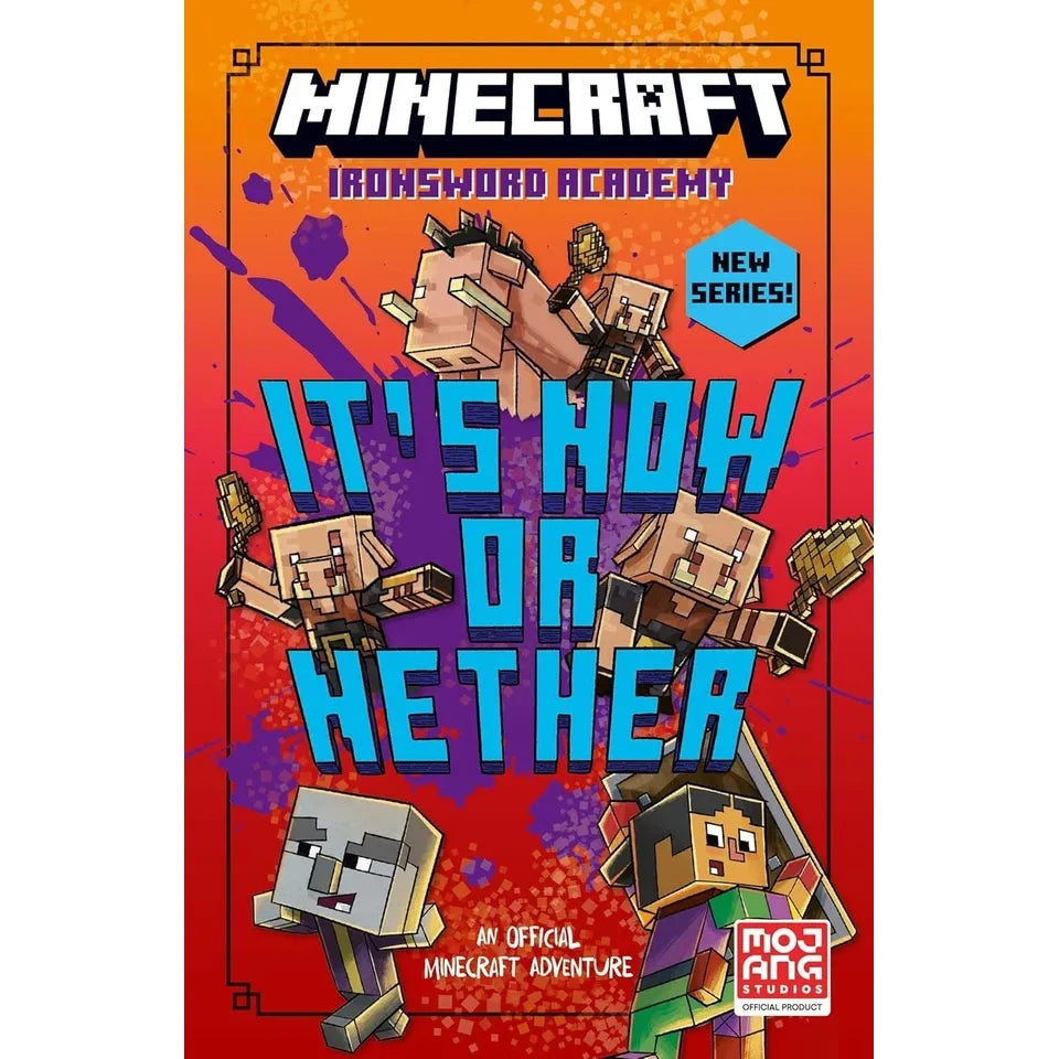 Minecraft Ironsword Academy Series By Mojang AB 3 Books Collection Set
