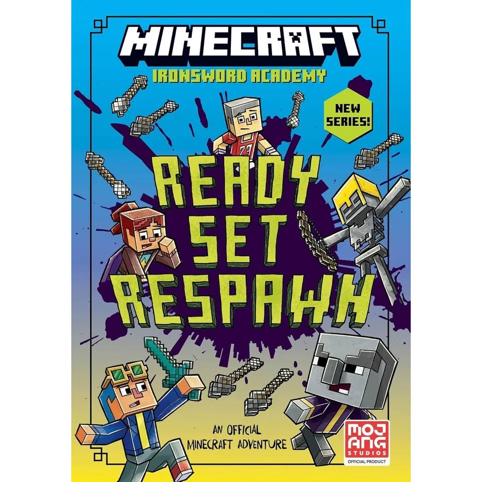 Minecraft Ironsword Academy Series By Mojang AB 3 Books Collection Set