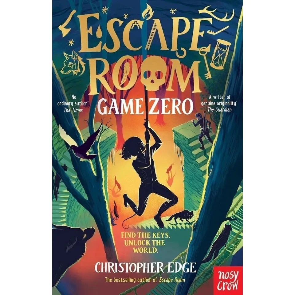 Escape Room By Christopher Edge 2 Books Collection Set (Game Zero, Escape Room)