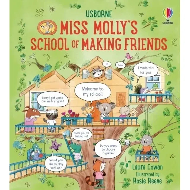 Usborne Miss Molly Collection 5 Books Set (Manners,Kindness,Confidence,Making Friends & Happiness)