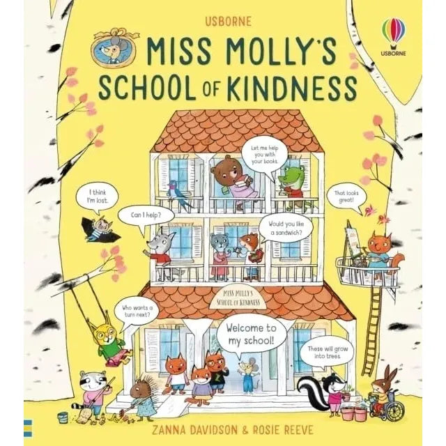 Usborne Miss Molly Collection 5 Books Set (Manners,Kindness,Confidence,Making Friends & Happiness)