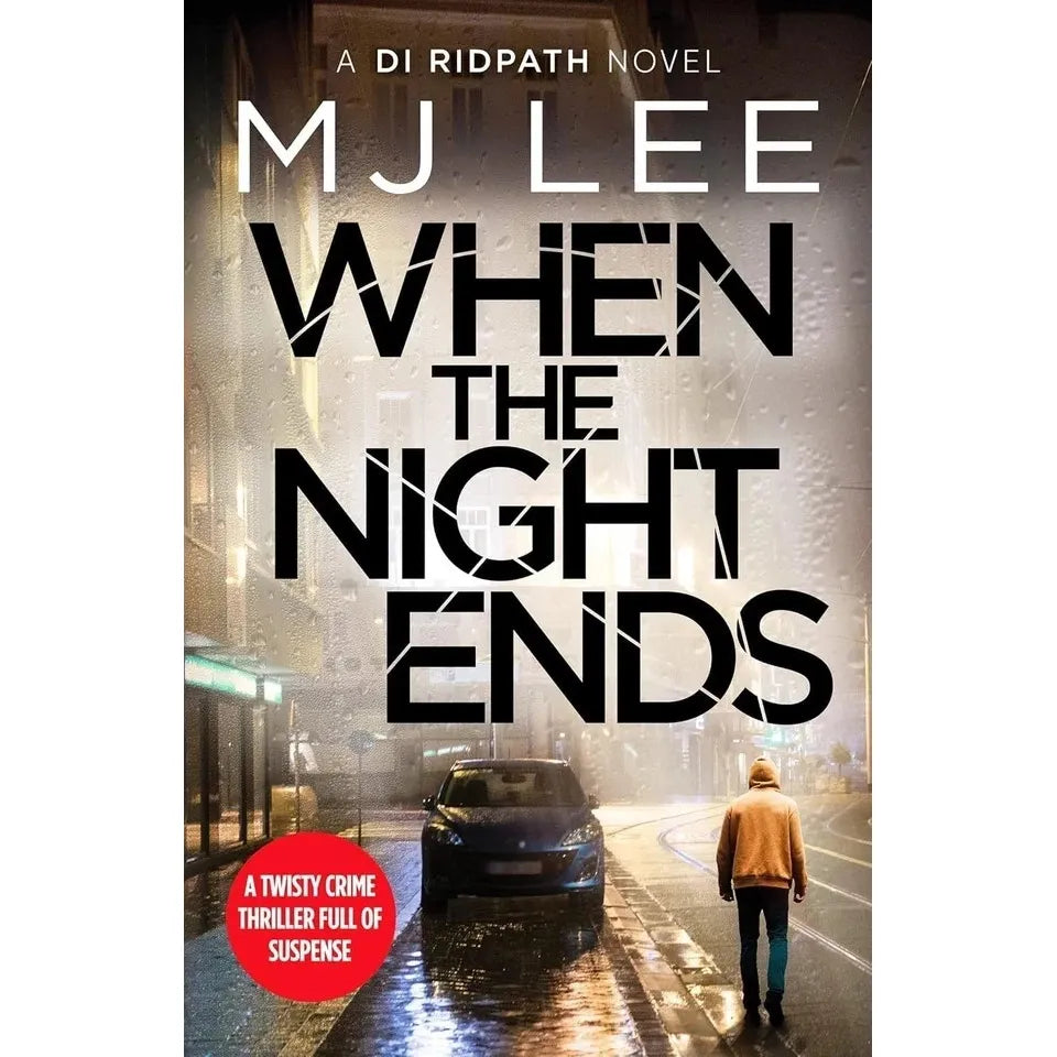 M J Lee DI Ridpath Collection 4 Books Set (When the Evil Waits ,When the Guilty Cry, When the Night Ends  & What the Shadows Hide)