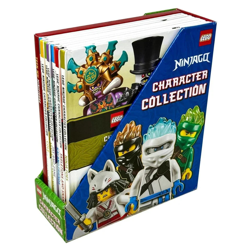 LEGO Ninjago Character Collection 8 Books Set Plus Teen Wu Minifigure by DK HB