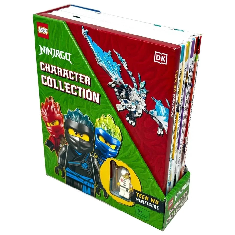 LEGO Ninjago Character Collection 8 Books Set Plus Teen Wu Minifigure by DK HB