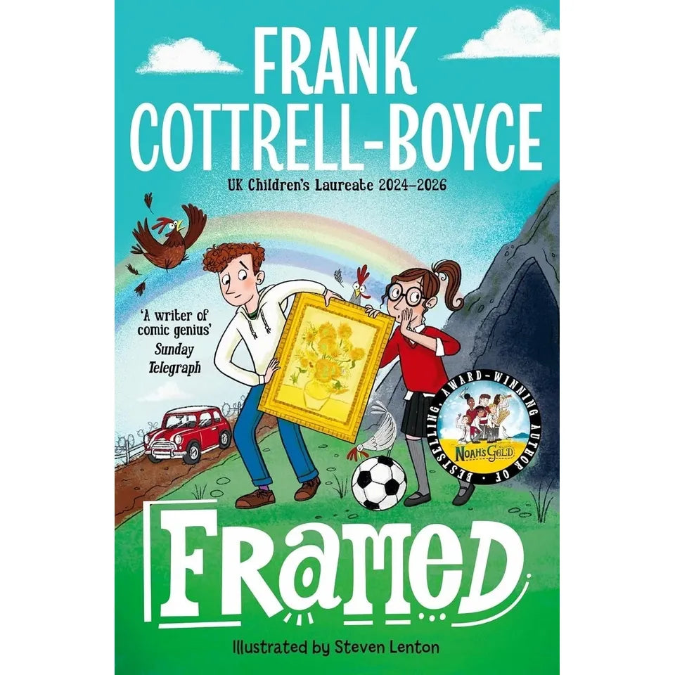 Frank Cottrell-Boyce Collection 7 Books Set (Cosmic, The Wonder Brothers, Noah's Gold, Millions, Framed, The Astounding Broccoli Boy & Sputnik's Guide to Life on Earth)