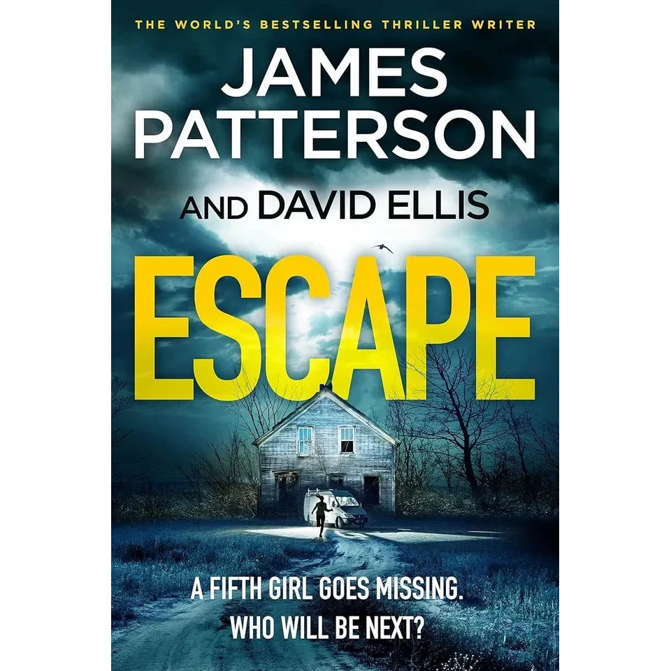 James Patterson Black Book Thrillers 3 Books Collection Set (The Black Book,The Red Book & Escape)