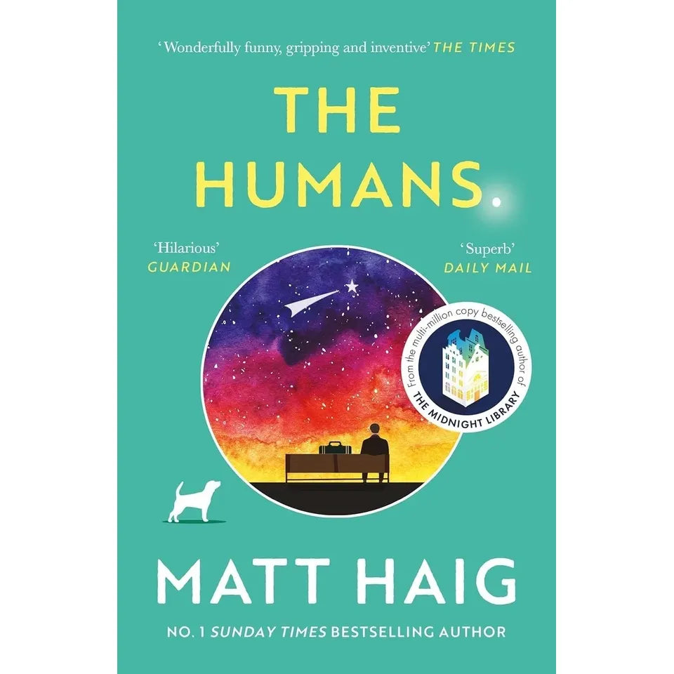 Matt Haig Collection 7 Books Set Time(The Humans ,How to Stop Time ,The Midnight Library ,The Possession of Mr Cave ,Notes on a Nervous Planet ,Reasons to Stay Alive & Humans: An A-Z)