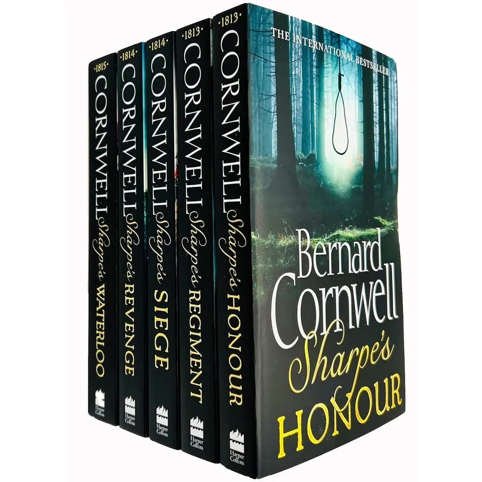 Bernard Cornwell Richard Sharpe Series 11 To 20 - 10 Books  Collection Set(Fury ,Battle ,Company, Enemy, Sword, Revenge, Regiment, Waterloo, Siege & Honour)