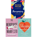 Menopausing (HB), Happy Menopause, Menopause Manifesto 3 Books Collection Set
