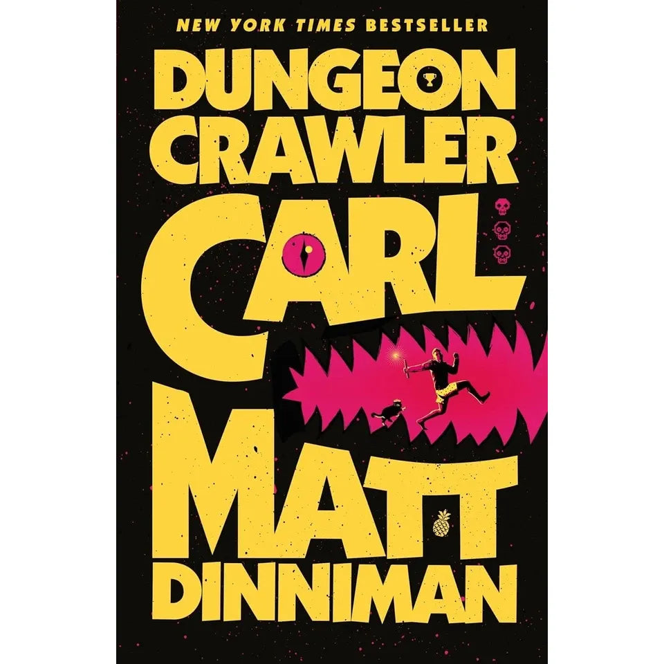 Dungeon Crawler Carl Series by Matt Dinniman 3 Books Collection Set(Dungeon Crawler Carl, Carl's Doomsday Scenario &  The Dungeon Anarchist's Cookbook)