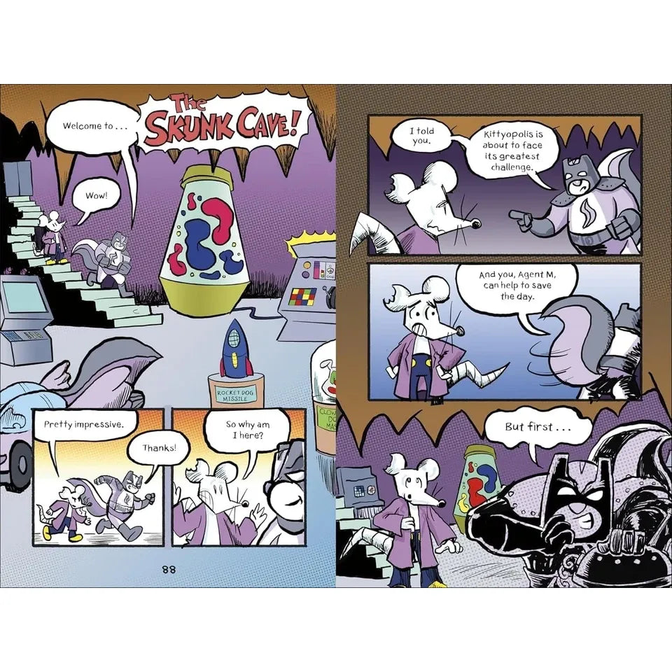 Max Meow Series By John Gallagher Graphic Novels 6 Books Collection Set