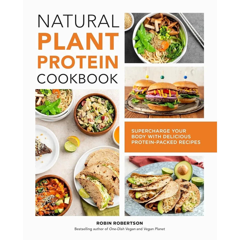 Natural Plant Protein Cookbook, 7 Ways 2 Books Collection Set