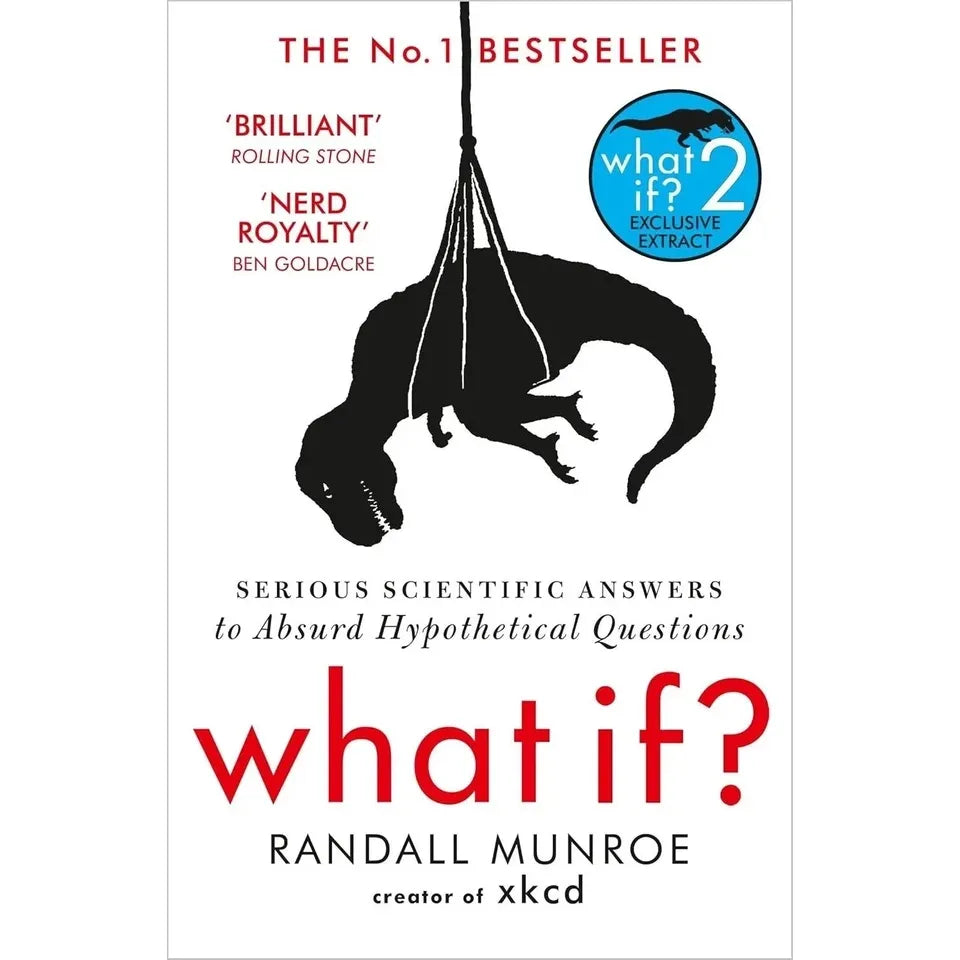 Randall Munroe Collection 3 Books Set (What If?2, What If? and How To)