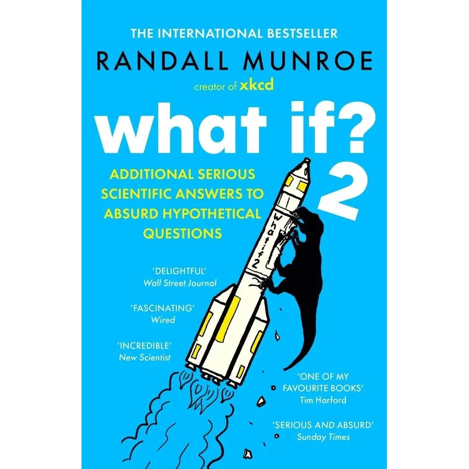 Randall Munroe Collection 3 Books Set (What If?2, What If? and How To)