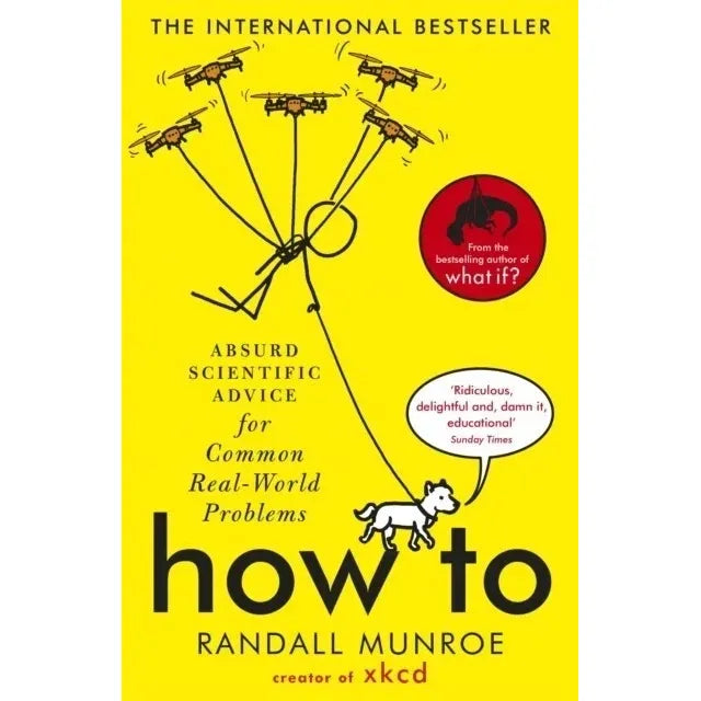 Randall Munroe Collection 3 Books Set (What If?2, What If? and How To)