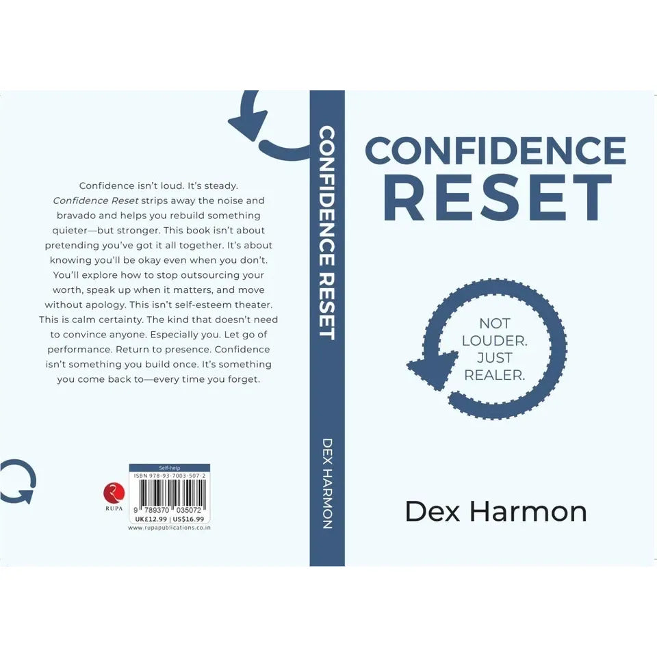 Confidence Reset: Not Louder Just Realer  by Dex Harmon