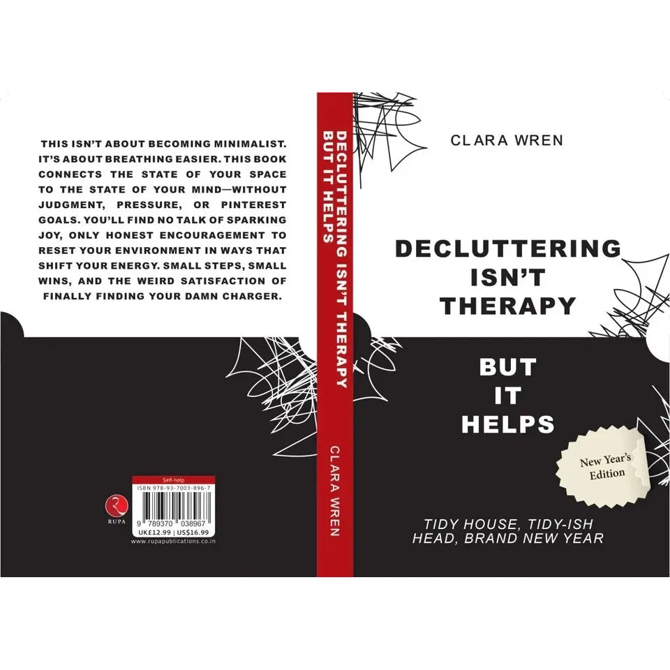 Decluttering Isn’t Therapy But It Helps by Clara Wren