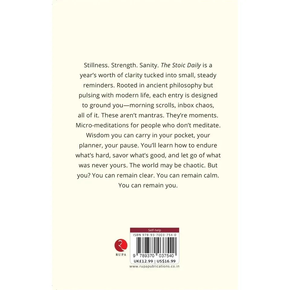 The Stoic Daily : Stillness In A World That's Terminally Online by Lars Beckman & Minji Okada