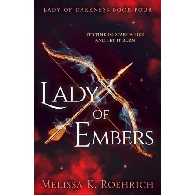 Lady of Darkness Series 5 Books Collection Set By Melissa K. Roehrich (Lady of Darkness, Lady of Shadows, Lady of Ashes, Lady of Embers and Lady of Starfire)