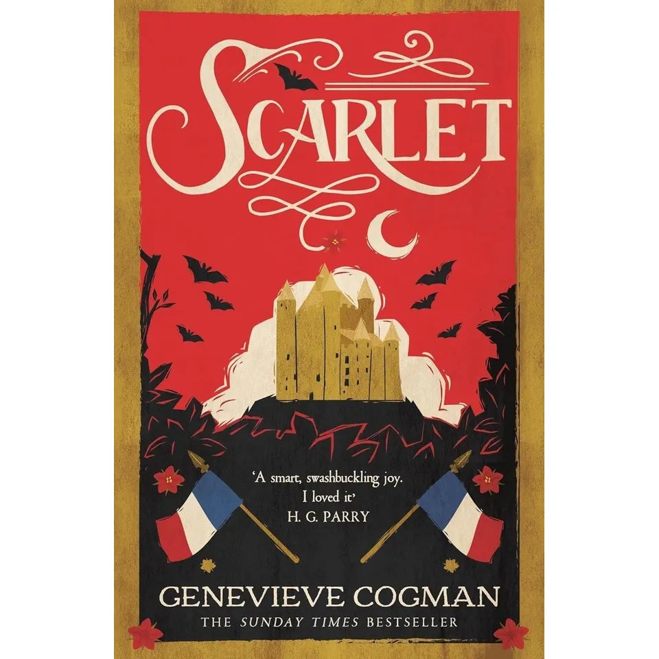 The Scarlet Revolution Series 3 Books Collection Set by Genevieve Cogman (Scarlet, Elusive, Damned)