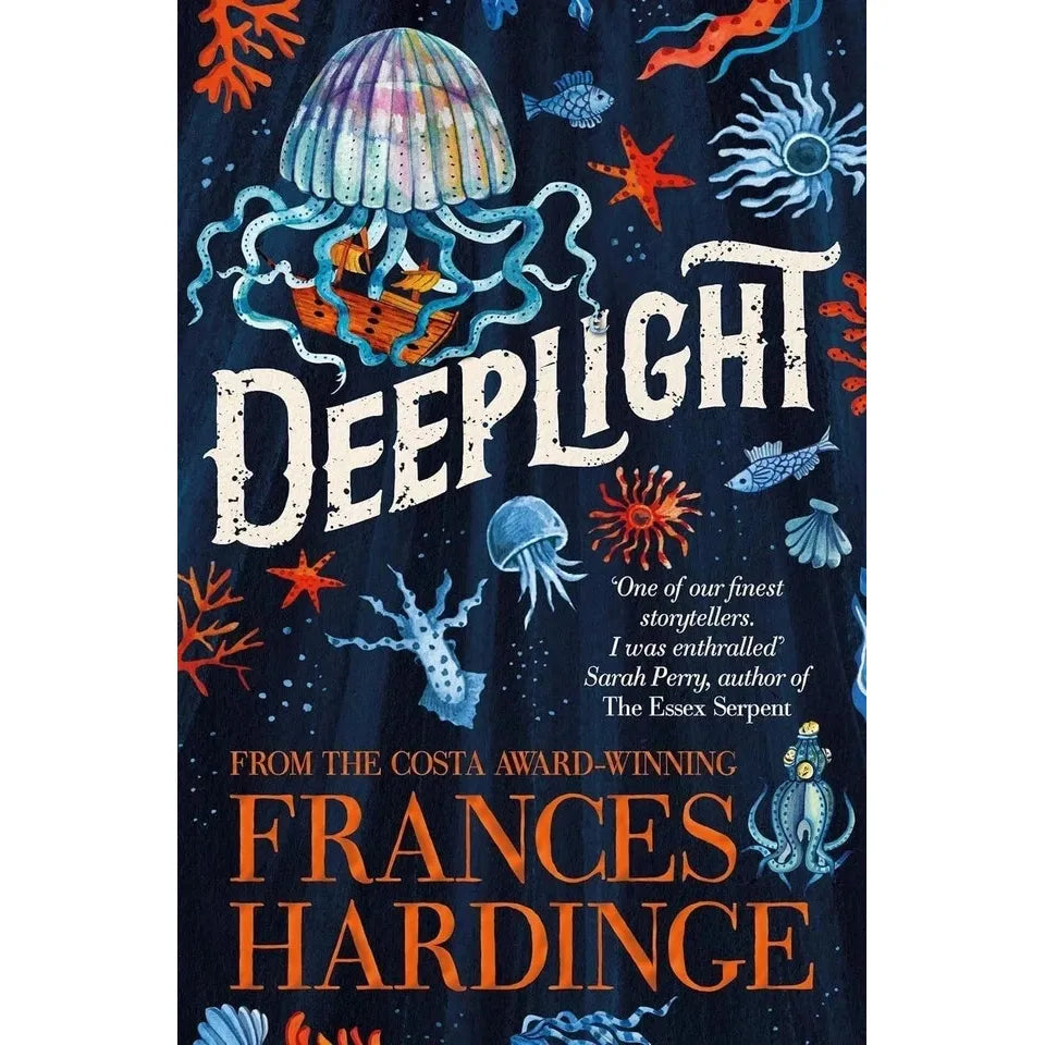 Frances Hardinge Collection 8 Books Set (Verdigris Deep, Fly By Night, Twilight Robbery, Gullstruck Island, The Lie Tree, Cuckoo Song, A Skinful of Shadows, Deeplight)