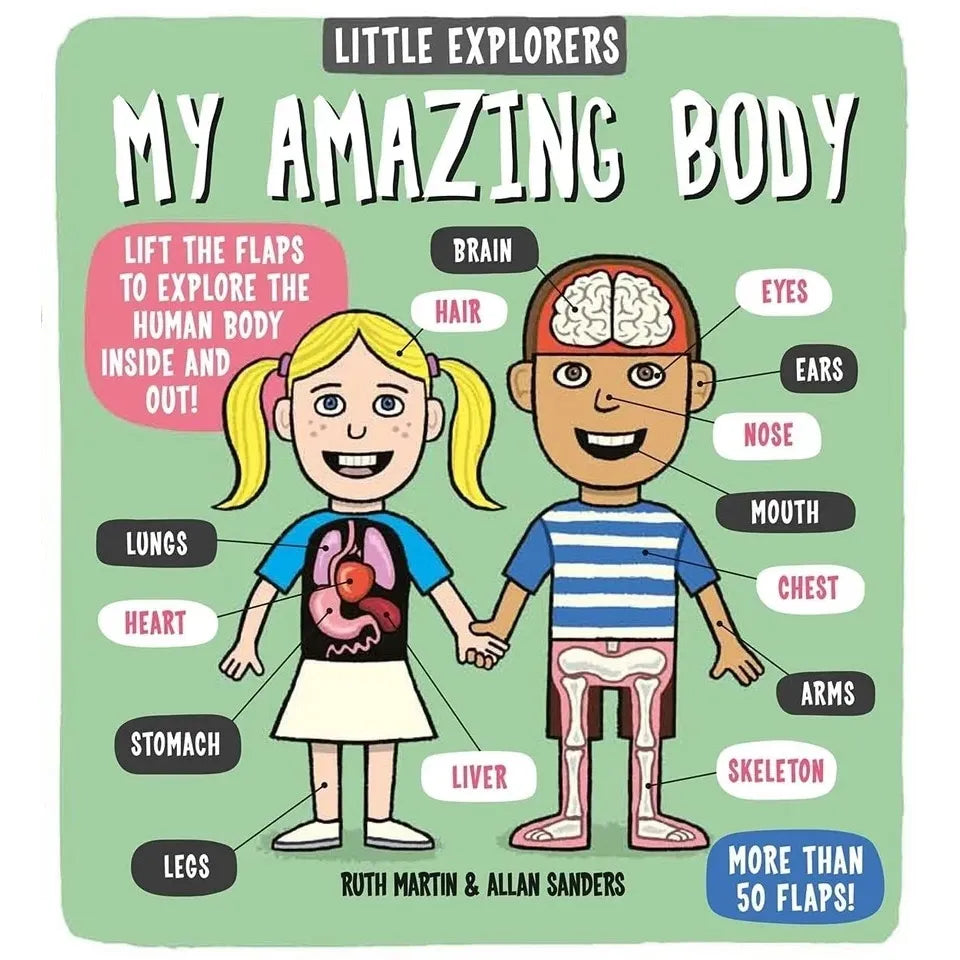 Little Explorers Series 7 Books Collection Set (Food, Weather, Science, Maths, Under the Sea, My Amazing Body and When I Grow Up)