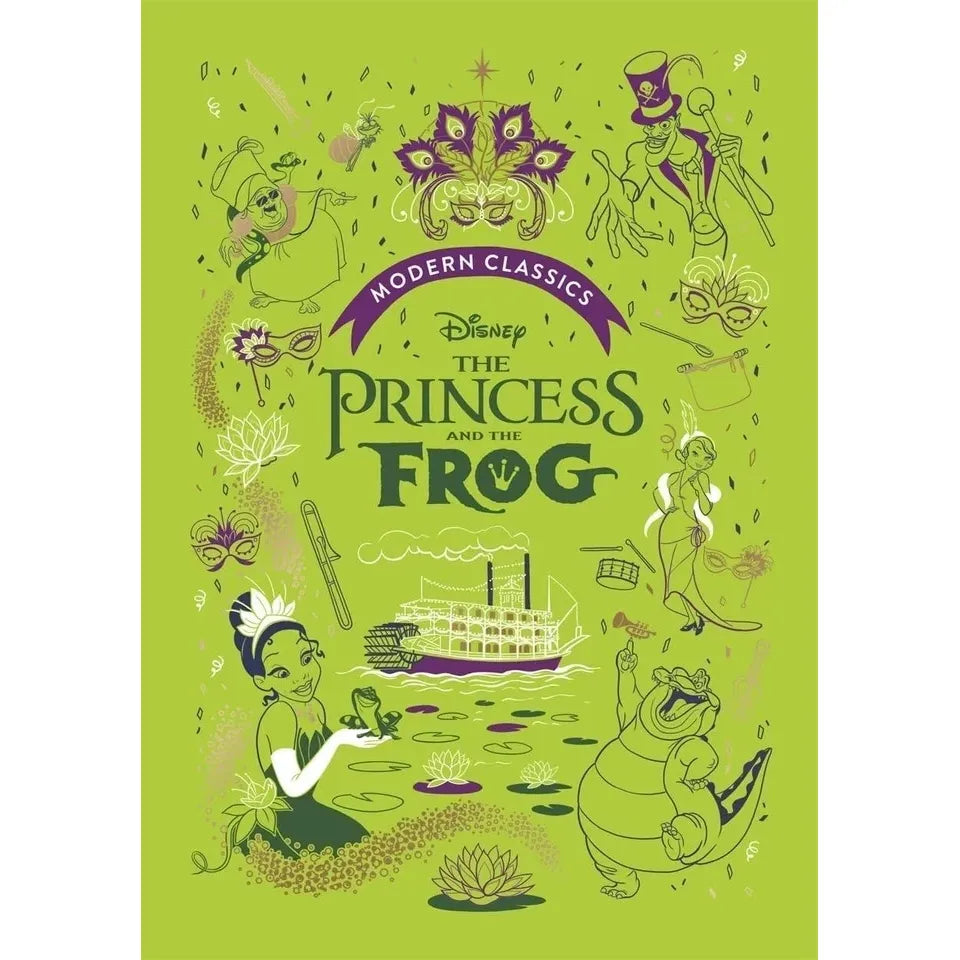 Disney and Pixar Modern Classics 6 Books Collection Set By Sally Morgan (The Princess and the Frog, Encanto, Moana, Lilo and Stitch, Toy Story and Up)