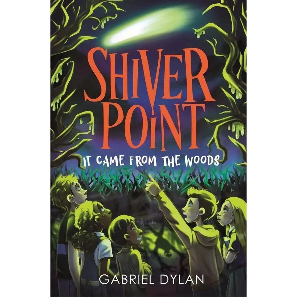 Shiver Point Collection 4 Books Set By Gabriel Dylan (It Came from the Woods, A Tap At The Window, Under A Howling Moon and Beneath the Ghostly Graves)