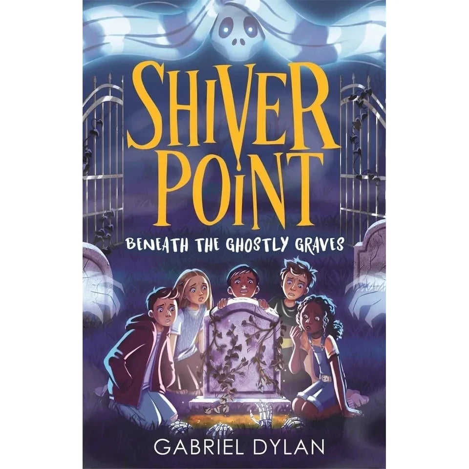 Shiver Point Collection 4 Books Set By Gabriel Dylan (It Came from the Woods, A Tap At The Window, Under A Howling Moon and Beneath the Ghostly Graves)