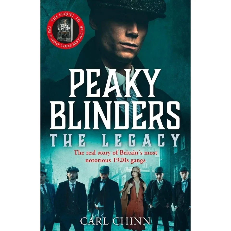 Peaky Blinders Collection 4 Books Set By Carl Chinn (The Real Story, The Legacy, The Aftermath and The Real Gangs and Gangsters)