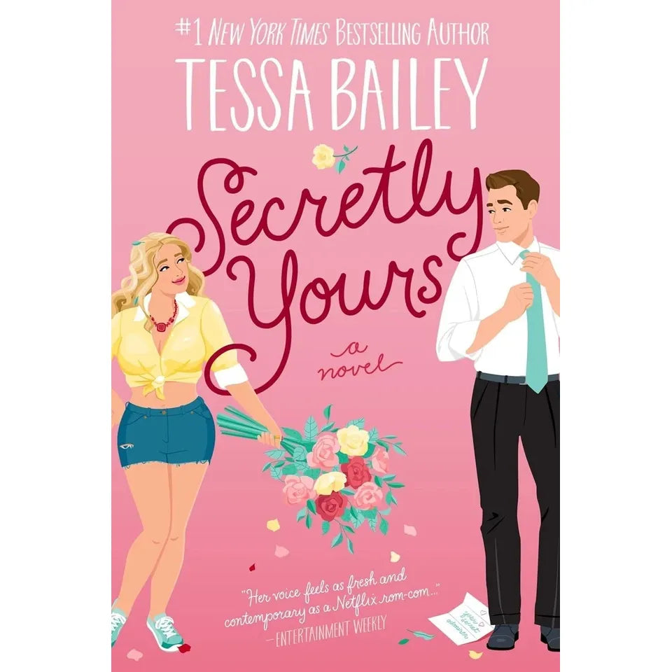 Tessa Bailey Bellinger Sisters and Vine Mess Series Collection 4 Books Set (It Happened One Summer, Hook Line and Sinker, Secretly Yours and Unfortunately Yours)