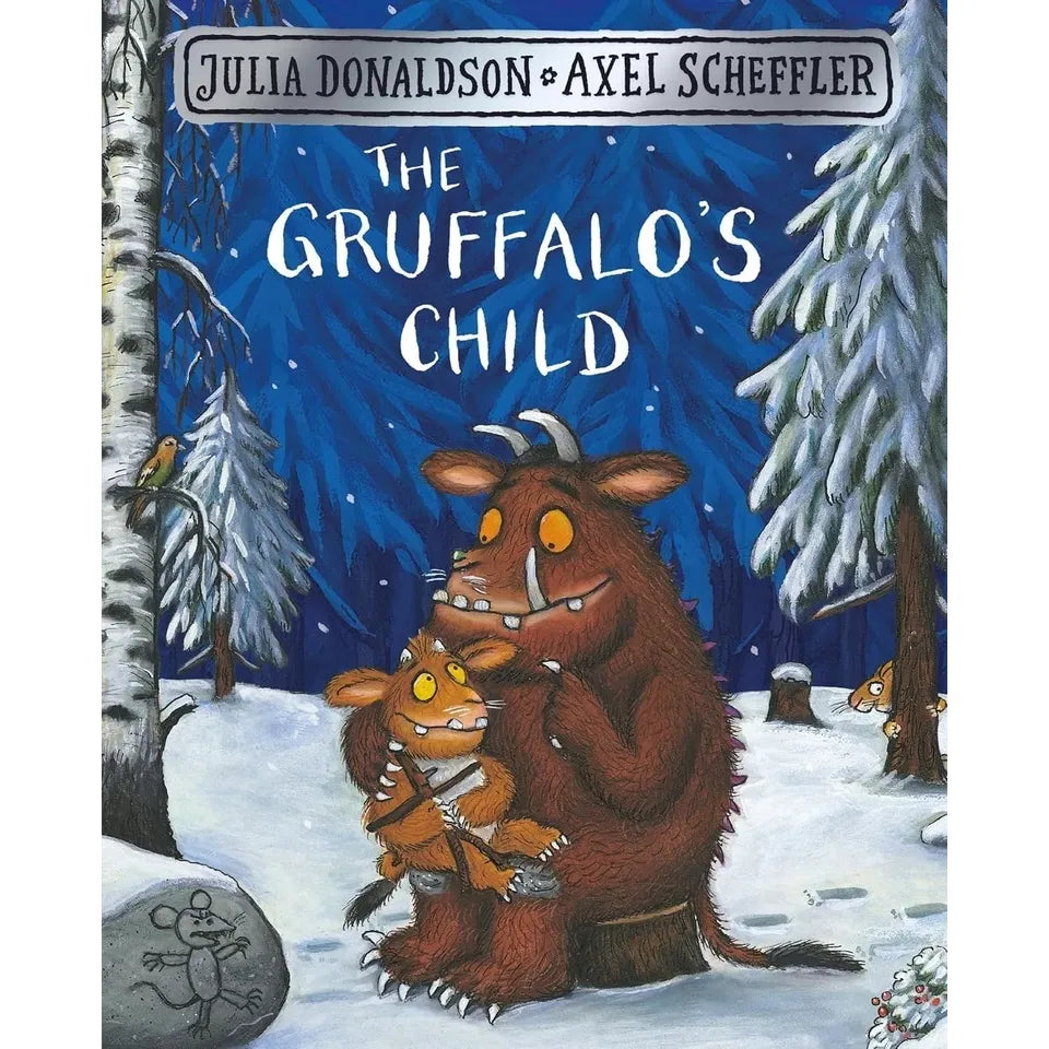 Julia Donaldson Collection 4 Books Set (Room on the Broom, The Gruffalo, The Gruffalo's Child and Monkey Puzzle)