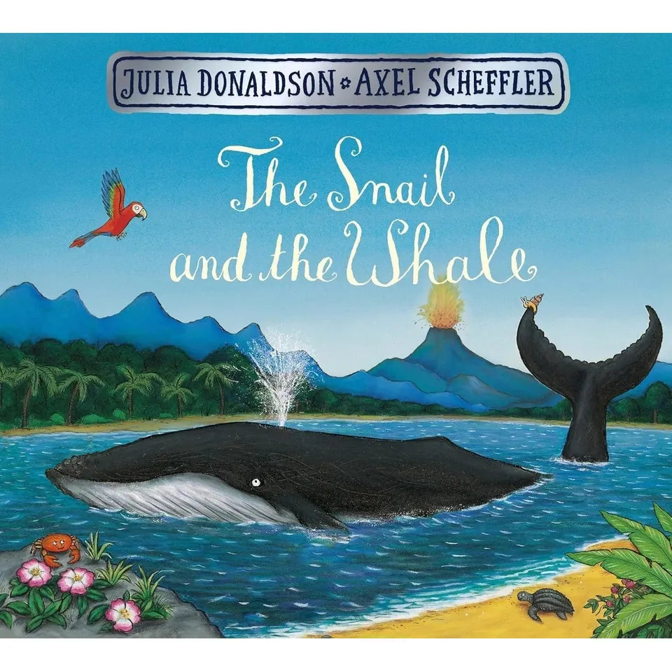 Julia Donaldson Collection 4 Books Set (Charlie Cook's Favourite Book, The Smartest Giant in Town, A Squash and a Squeeze and The Snail and the Whale)