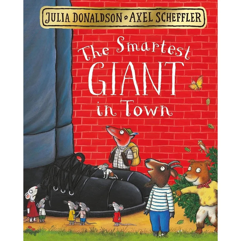 Julia Donaldson Collection 4 Books Set (Charlie Cook's Favourite Book, The Smartest Giant in Town, A Squash and a Squeeze and The Snail and the Whale)
