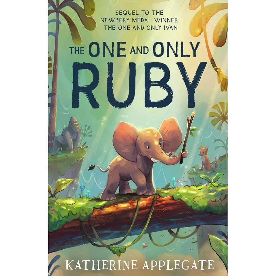 Katherine Applegate Collection 4 Books Set (Crenshaw, The One and Only Ivan, The One and Only Bob, The One and Only Ruby)